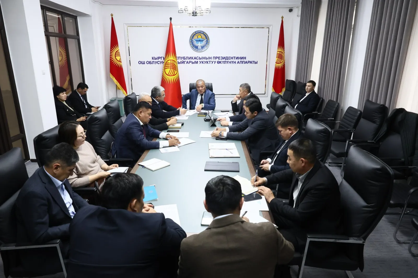 Аманкан Кенжебаевдин төрагалыгы алдында атайын жыйын өттү