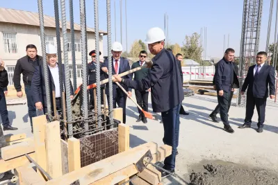 Өзгөн райондук сотунун жаңы административдик имаратынын курулушу башталды