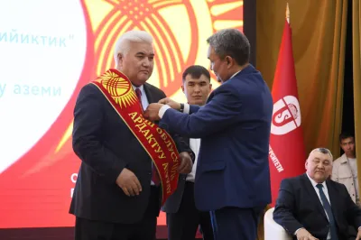 Сулайман Кайыпов "Ош облусунун ардактуу атуулу" наамы менен сыйланды.