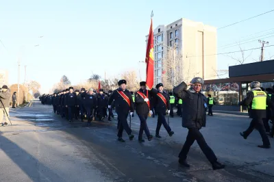 Жаңы жылдык майрамдарга карата укук коргоо органдарынын гарнизондук саптык кароосу өттү