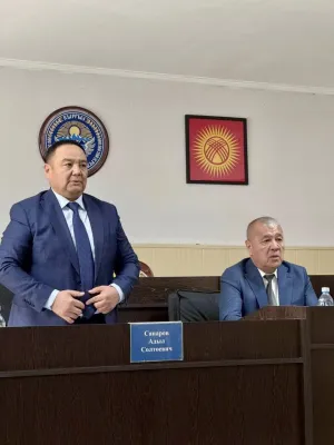 Адыл Сапаров Алай районунун акими кызматына киришти